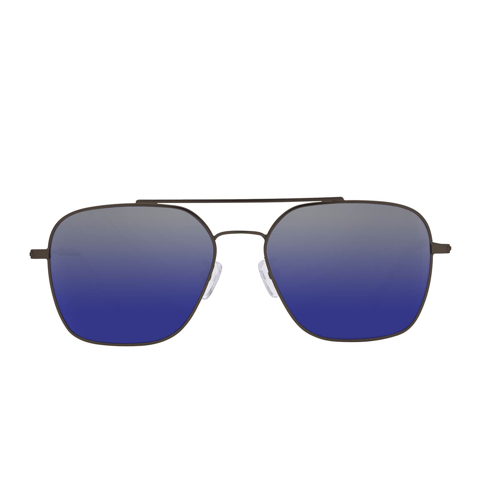 ACE - BRUSHED BROWN + GREY BLUE GRADIENT + POLARIZED SUNGLASSES sold by Diff Eyewear