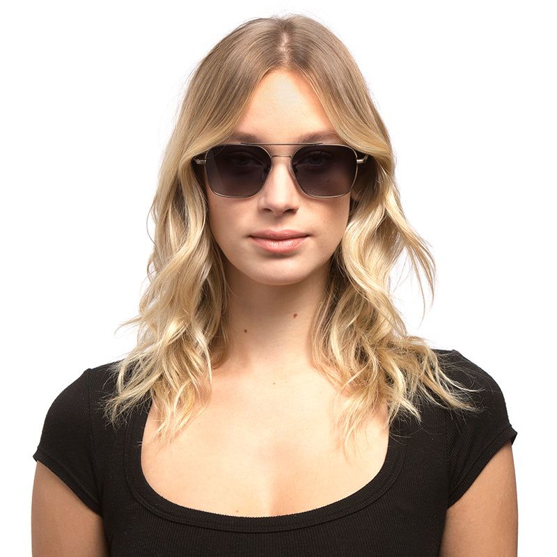 ACE - BRUSHED BROWN + GREY BLUE GRADIENT + POLARIZED SUNGLASSES sold by Diff Eyewear product image thumbnail 6