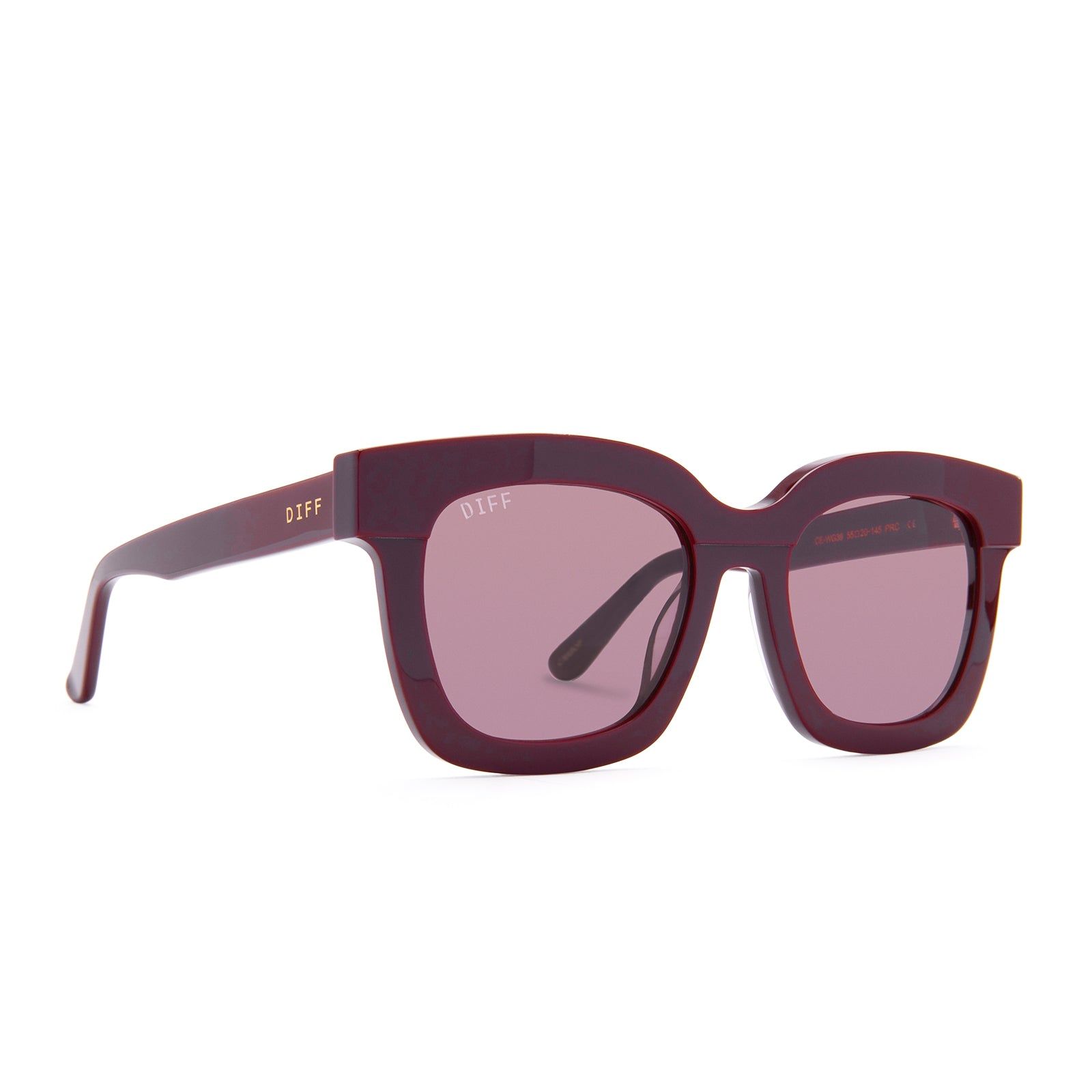 CARSON - CLARET + WINE GRADIENT sold by Diff Eyewear product image thumbnail 2