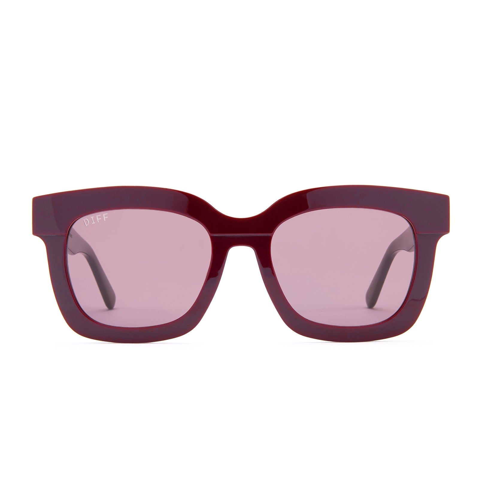 CARSON - CLARET + WINE GRADIENT sold by Diff Eyewear