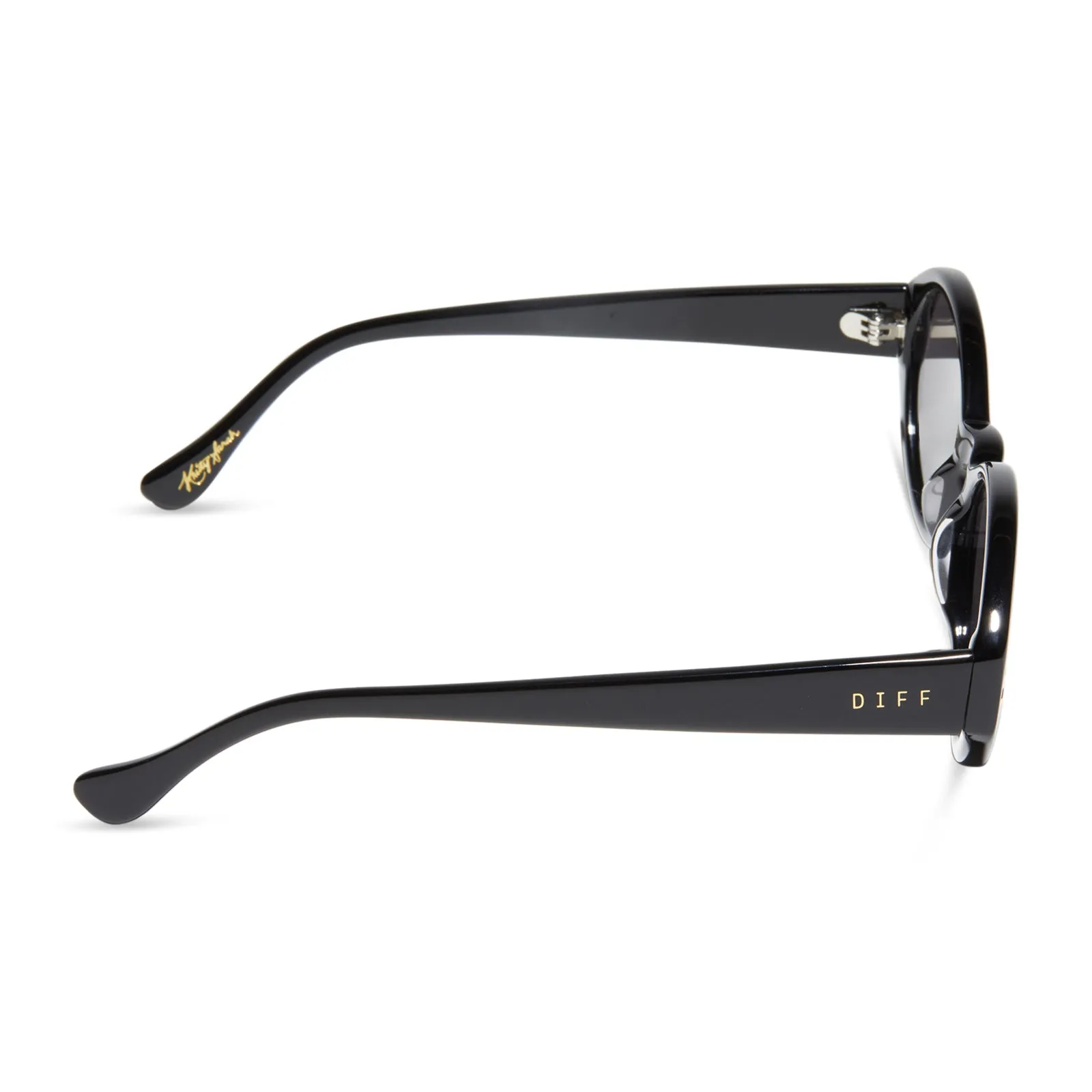 KRISTY SARAH - OMW + BLACK + GREY SUNGLASSES sold by Diff Eyewear product image thumbnail 3