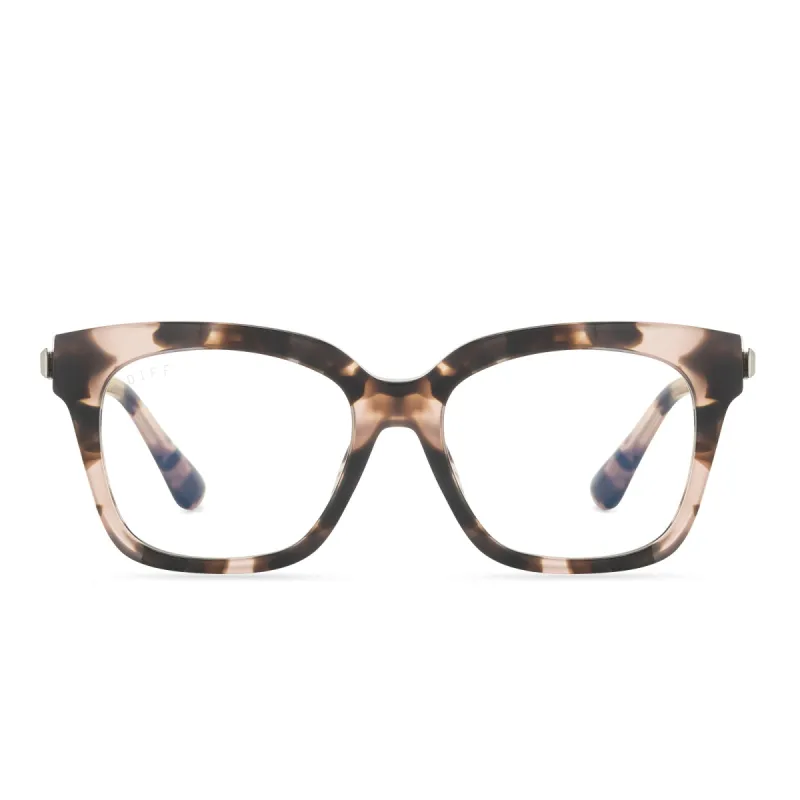 BELLA XS - HIMALAYAN TORTOISE + PRESCRIPTION GLASSES sold by Diff Eyewear