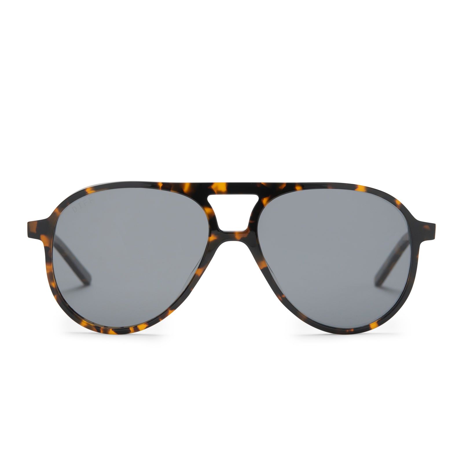 JETT - SHADOW TORTOISE + GREY POLARIZED SUNGLASSES sold by Diff Eyewear