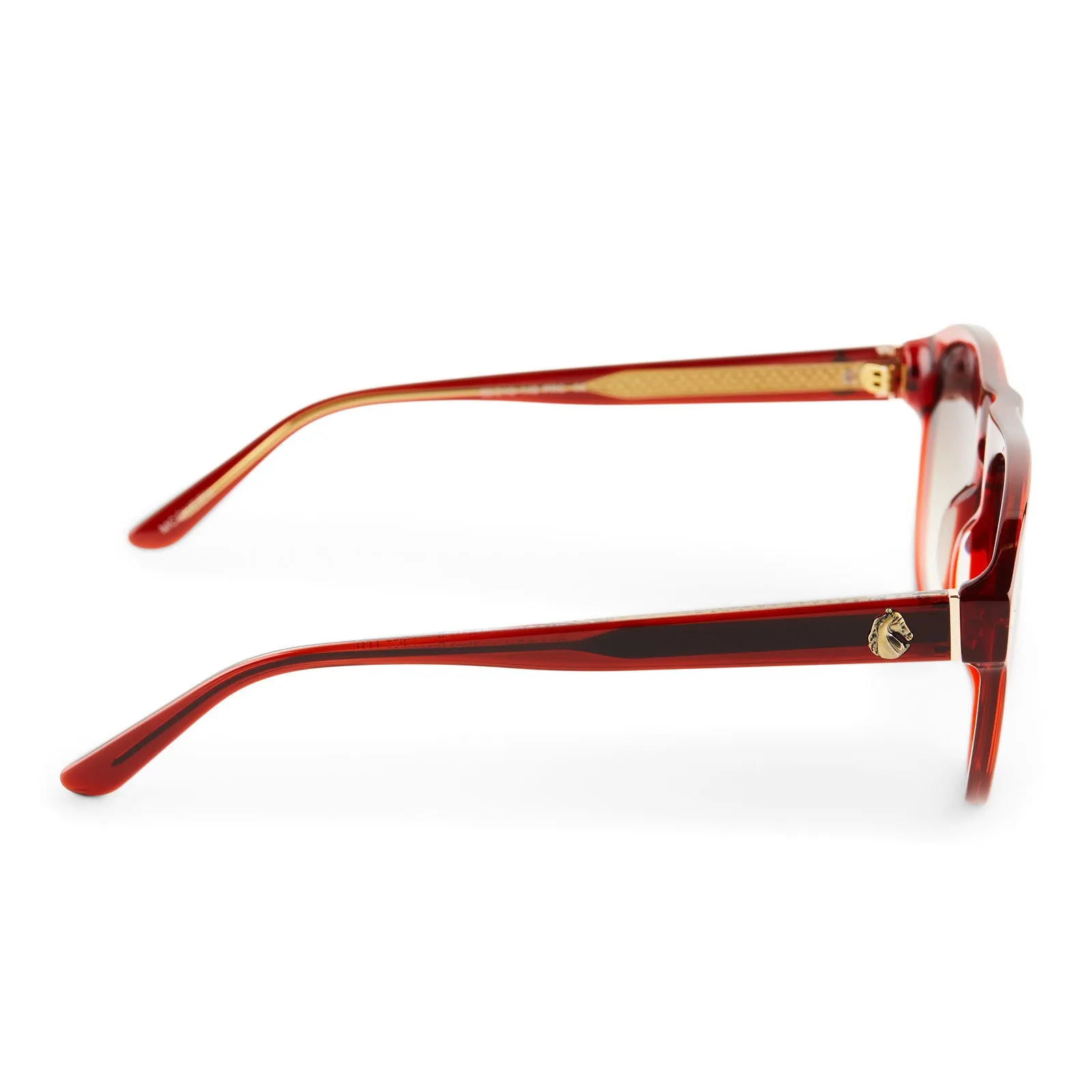 PATRICIA NASH - MCQUEEN + CAMPARI CRYSTAL + DARK BROWN GRADIENT SUNGLASSES sold by Diff Eyewear product image thumbnail 3