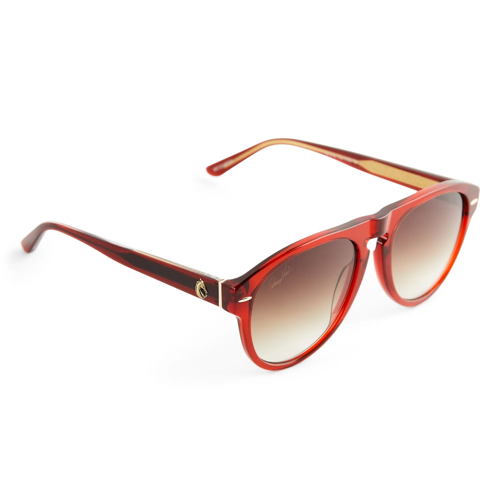 PATRICIA NASH - MCQUEEN + CAMPARI CRYSTAL + DARK BROWN GRADIENT SUNGLASSES sold by Diff Eyewear product image thumbnail 4