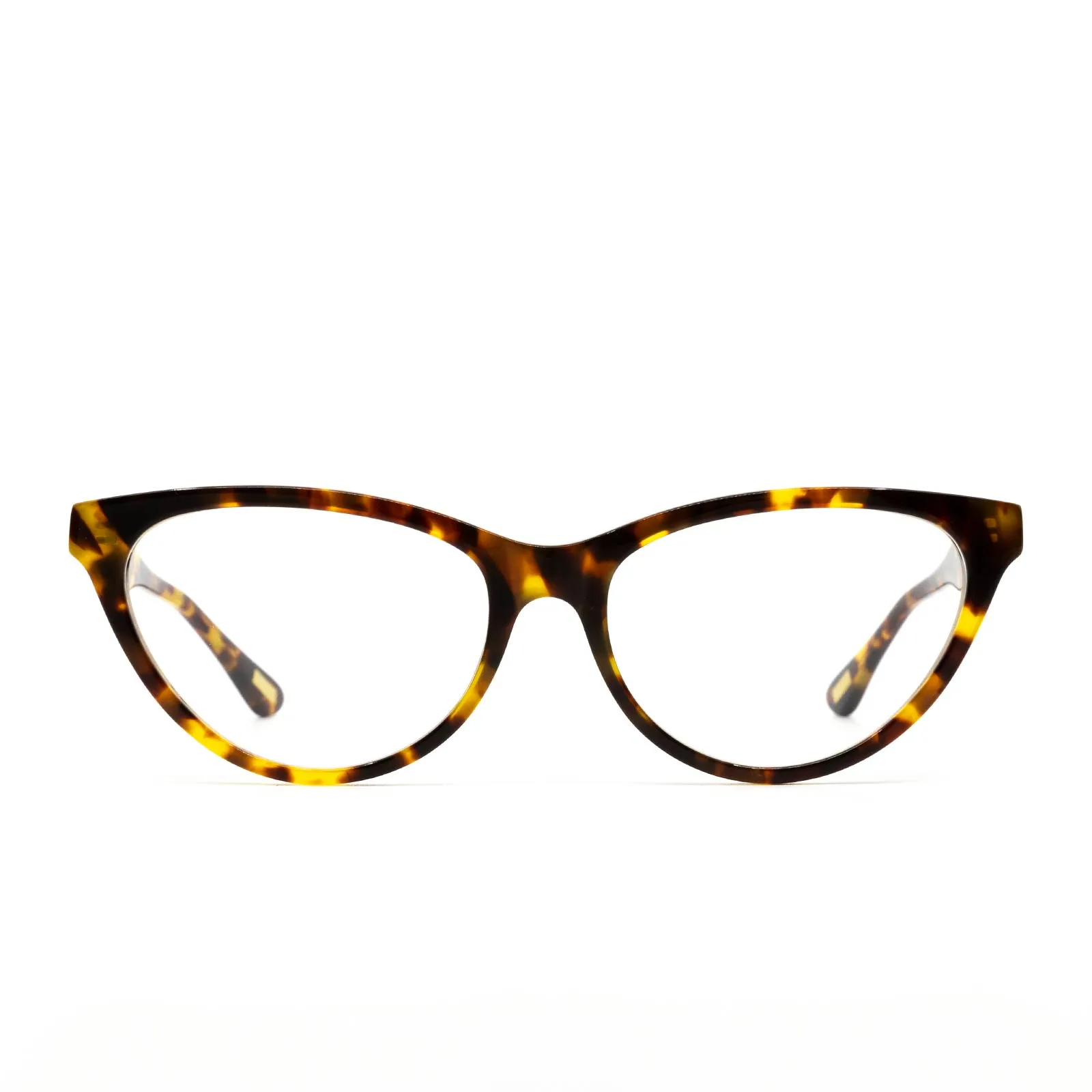 MARLEY - AMBER TORTOISE + BLUE LIGHT TECHNOLOGY CLEAR GLASSES sold by Diff Eyewear