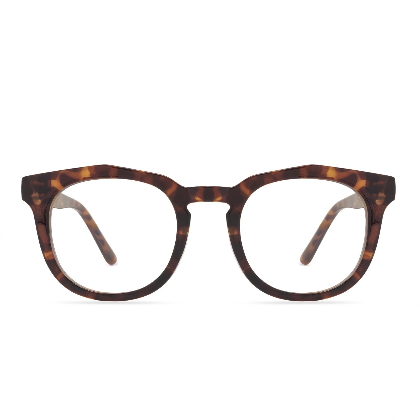 WOMEN'S HEALTH BALANCE - CARAMEL TORTOISE + CLEAR sold by Diff Eyewear