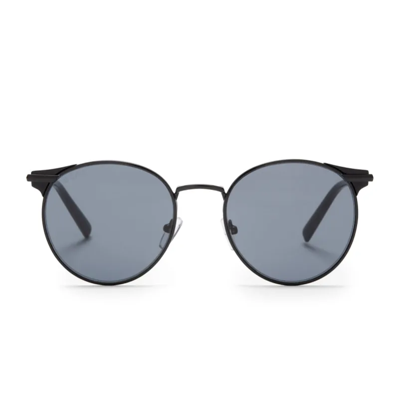 SUMMIT - BLACK + GREY POLARIZED SUNGLASSES sold by Diff Eyewear