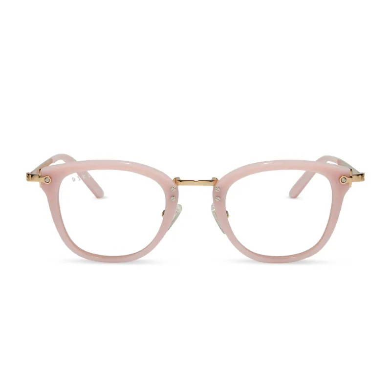 RUE - PINK VELVET + PRESCRIPTION GLASSES sold by Diff Eyewear