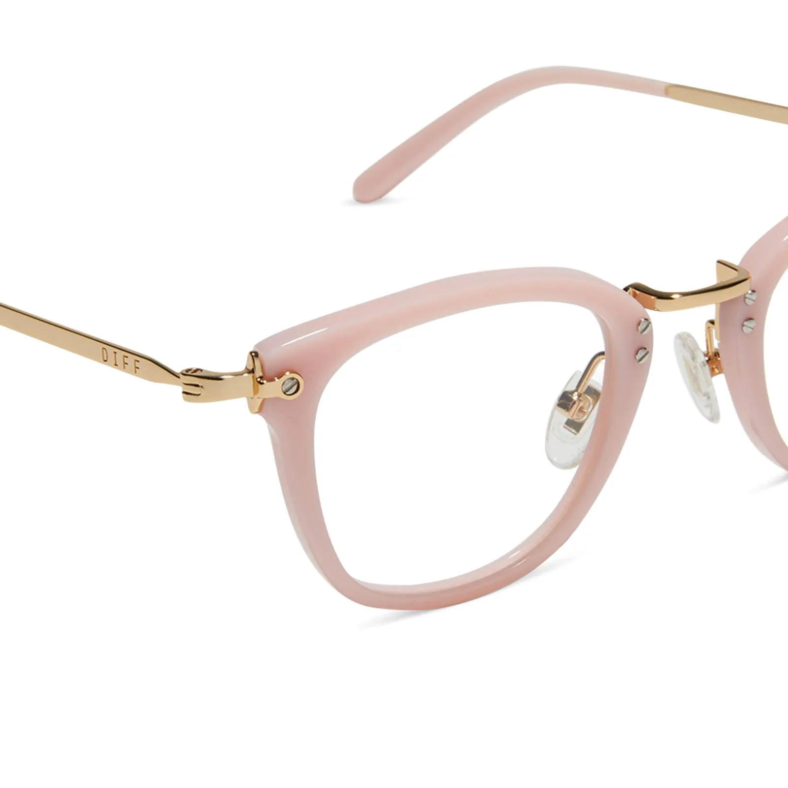 RUE - PINK VELVET + PRESCRIPTION GLASSES sold by Diff Eyewear product image thumbnail 4