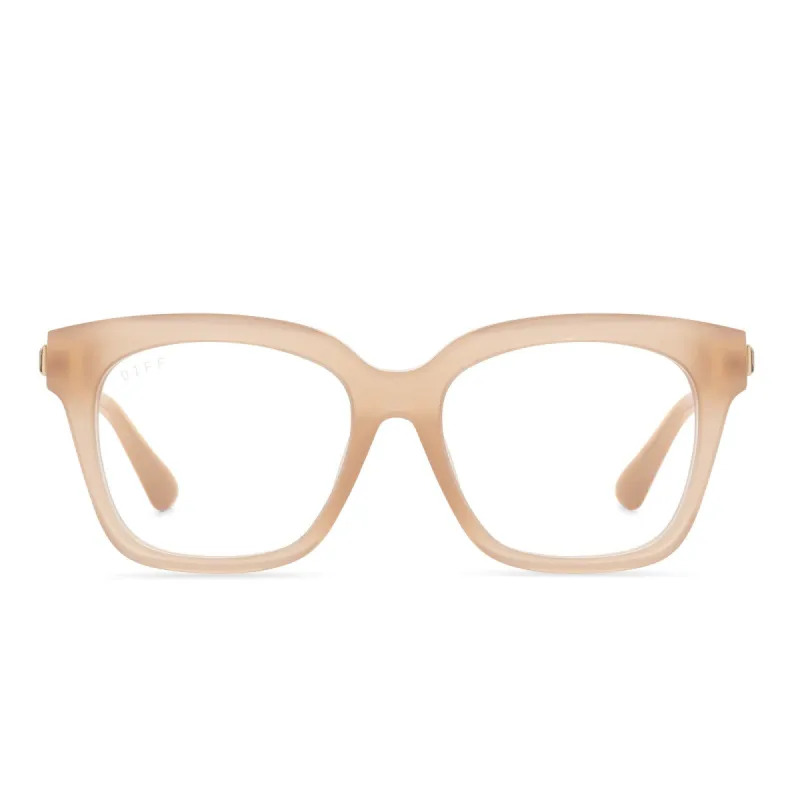 BELLA XS - RUSTIQUE + BLUE LIGHT TECHNOLOGY GLASSES sold by Diff Eyewear