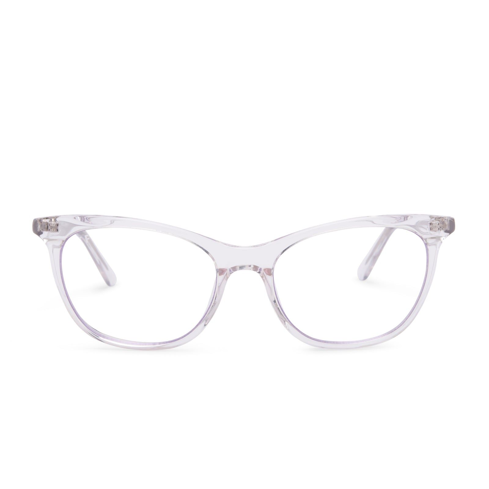 JADE - CLEAR CRYSTAL + CLEAR GLASSES sold by Diff Eyewear