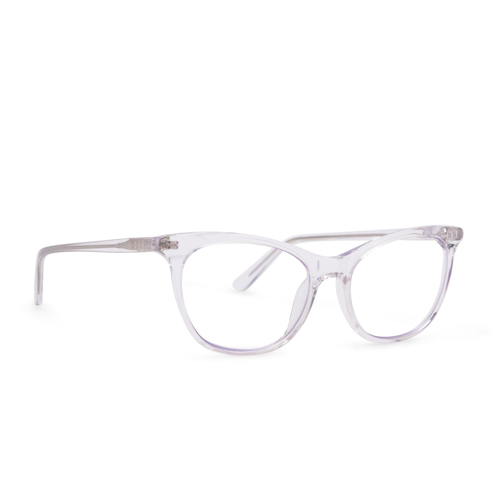 JADE - CLEAR CRYSTAL + CLEAR GLASSES sold by Diff Eyewear product image thumbnail 2
