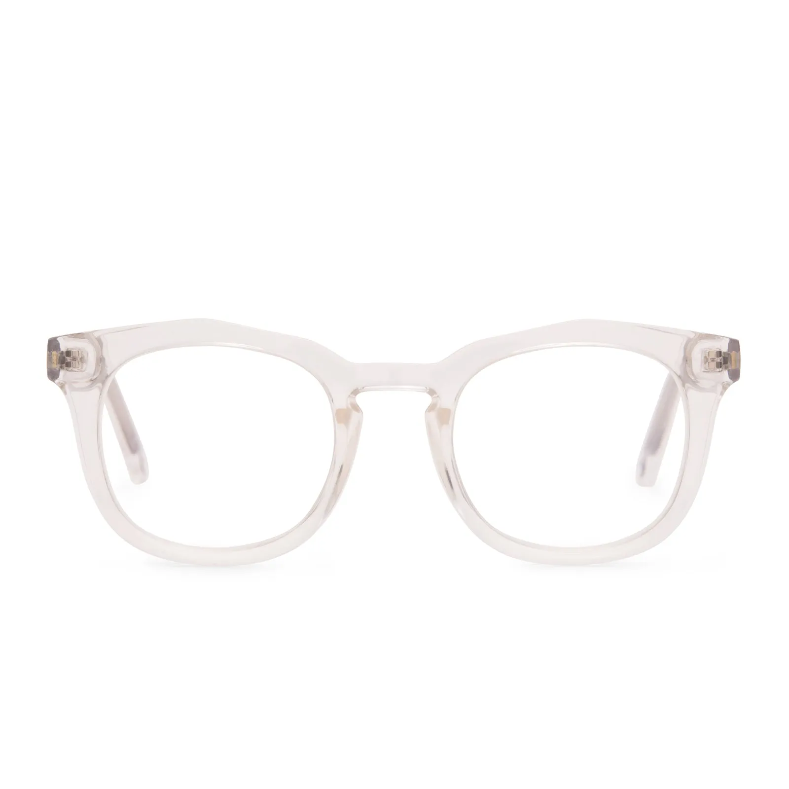 ROWAN - CLEAR CRYSTAL + BLUE LIGHT TECHNOLOGY GLASSES sold by Diff Eyewear