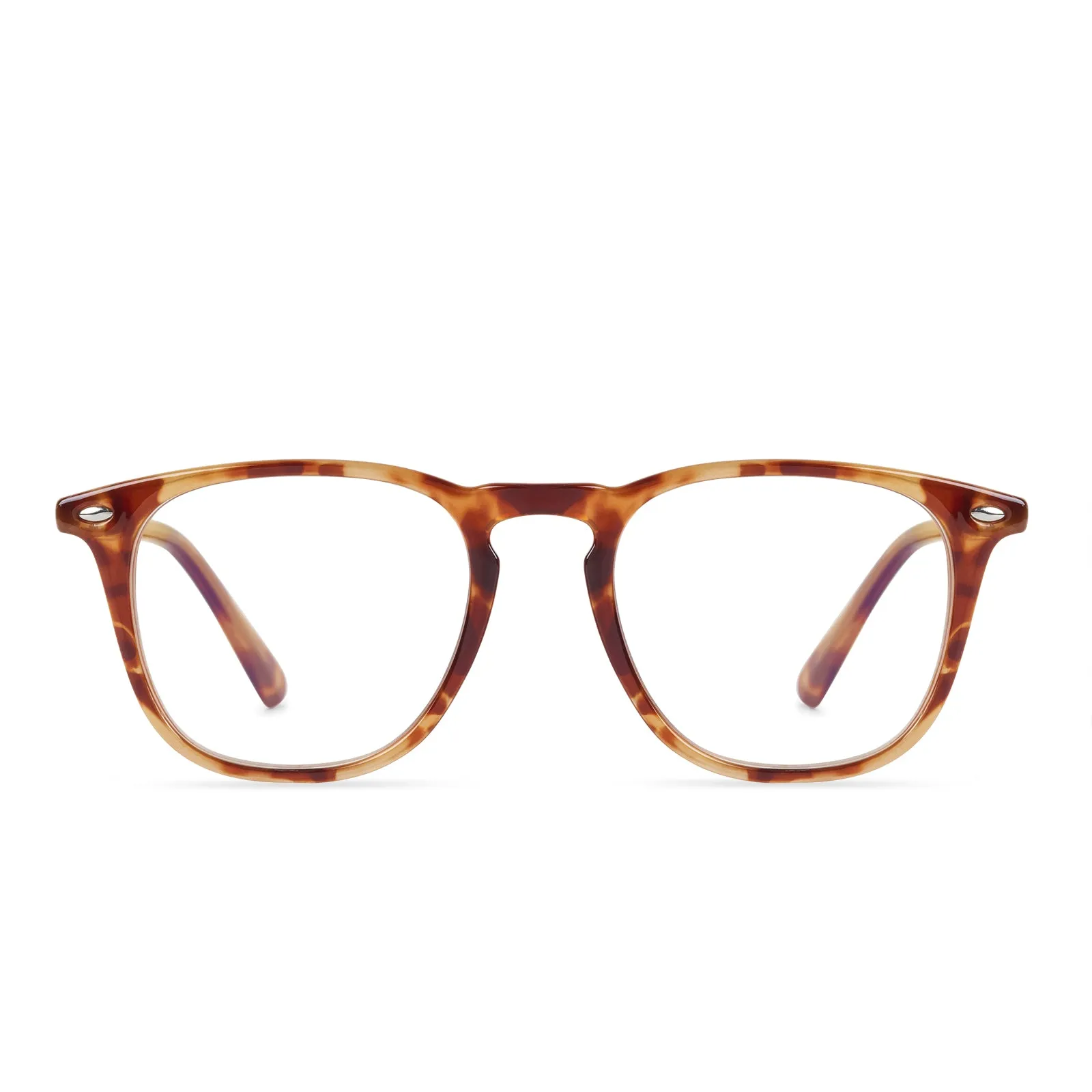 GRIFFIN - SOLSTICE TORTOISE + BLUE LIGHT READERS sold by Diff Eyewear