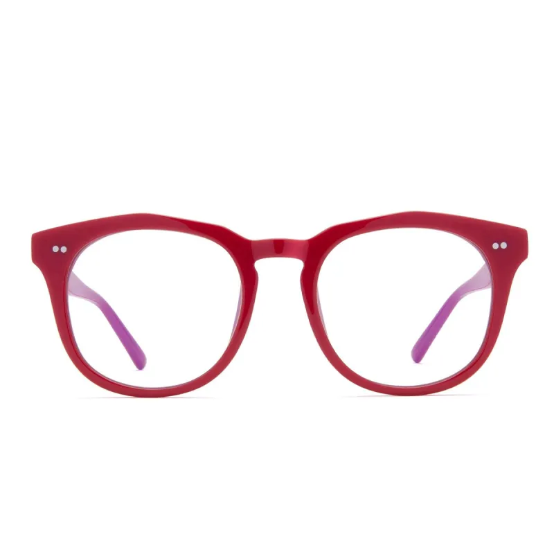 WESTON - HOLLY RED + BLUE LIGHT TECHNOLOGY GLASSES made by Diff Eyewear