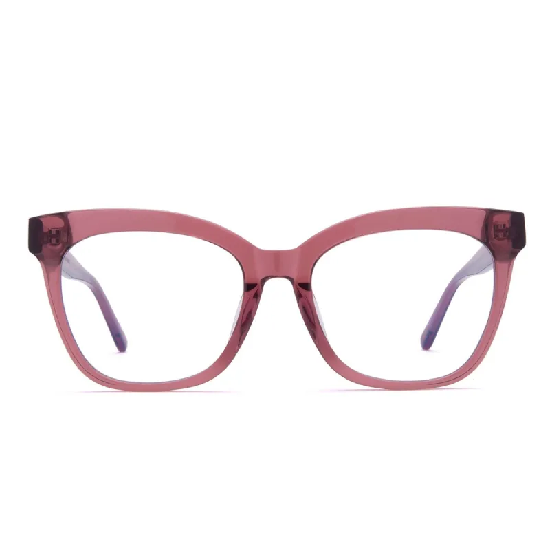 WINSTON - MULBERRY + BLUE LIGHT TECHNOLOGY GLASSES sold by Diff Eyewear