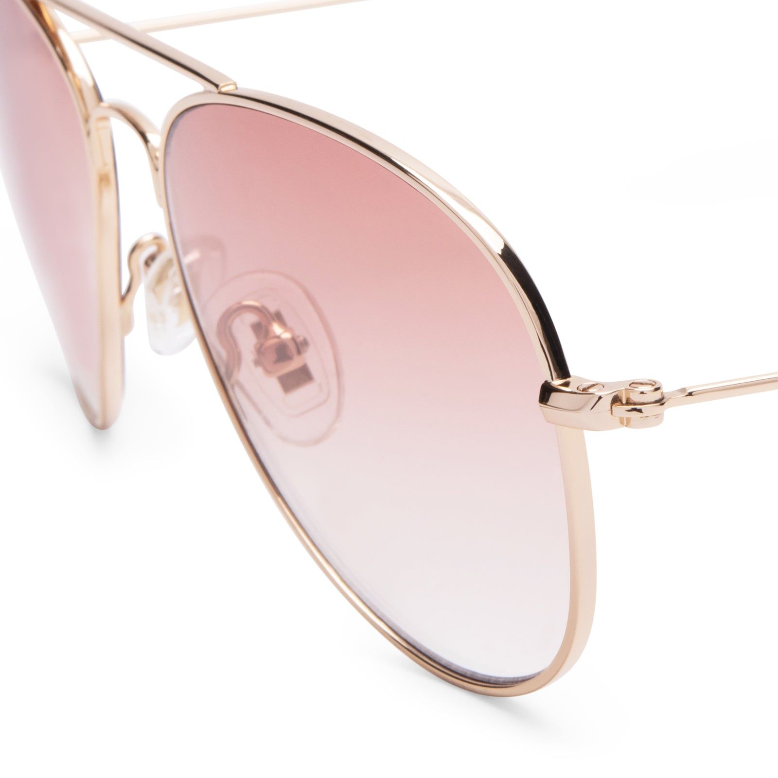 LIL CRUZ - GOLD + PINK GRADIENT SUNGLASSES sold by Diff Eyewear product image thumbnail 4