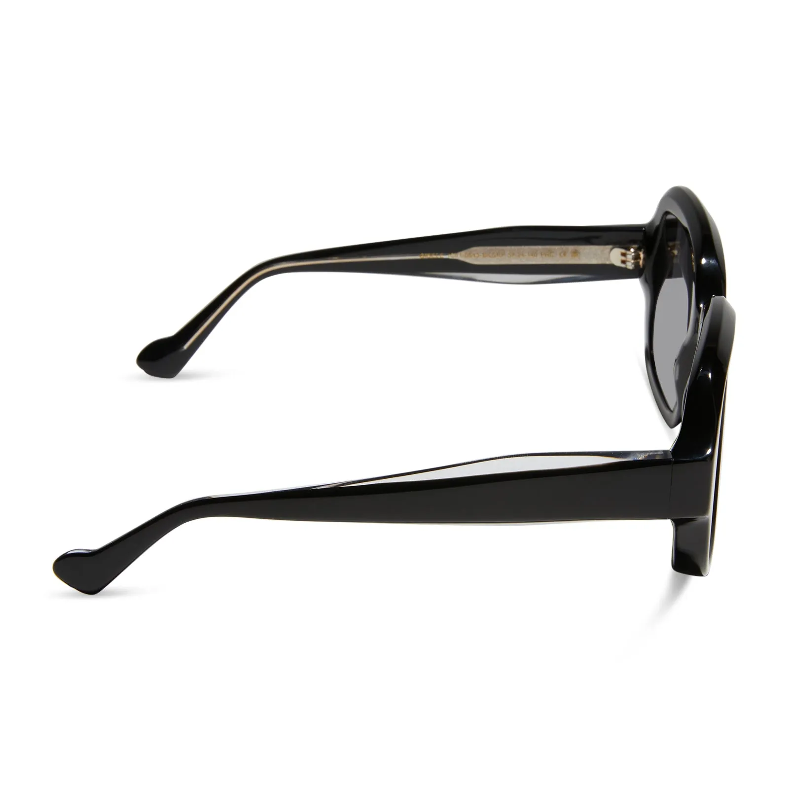 GISELE - BLACK + GREY + POLARIZED SUNGLASSES sold by Diff Eyewear product image thumbnail 3