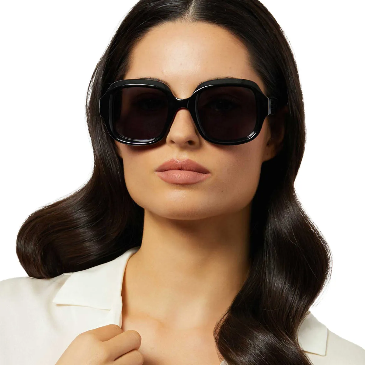 GISELE - BLACK + GREY + POLARIZED SUNGLASSES sold by Diff Eyewear product image thumbnail 5