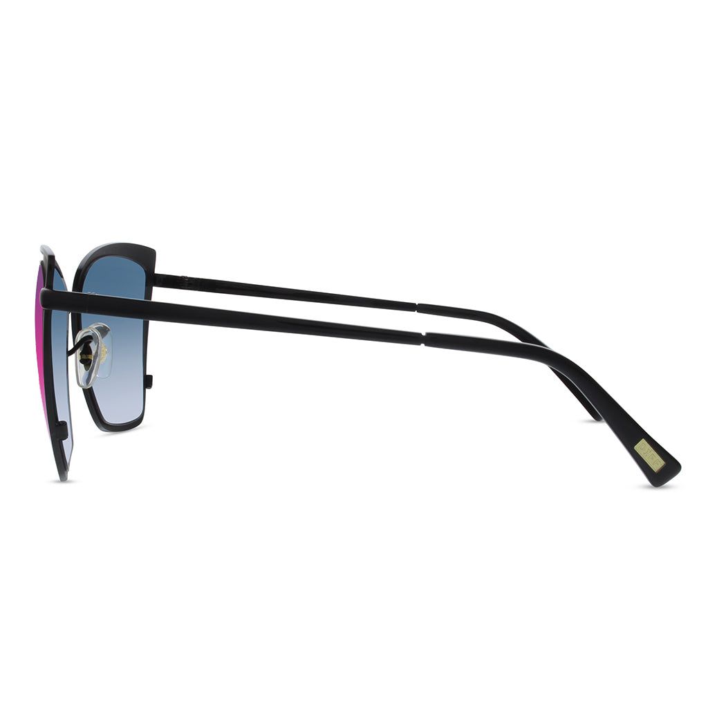 BECKY - BLACK + FIRE MIRROR SUNGLASSES sold by Diff Eyewear product image thumbnail 4