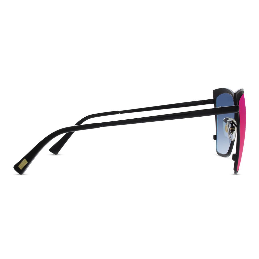 BECKY - BLACK + FIRE MIRROR SUNGLASSES sold by Diff Eyewear product image thumbnail 5