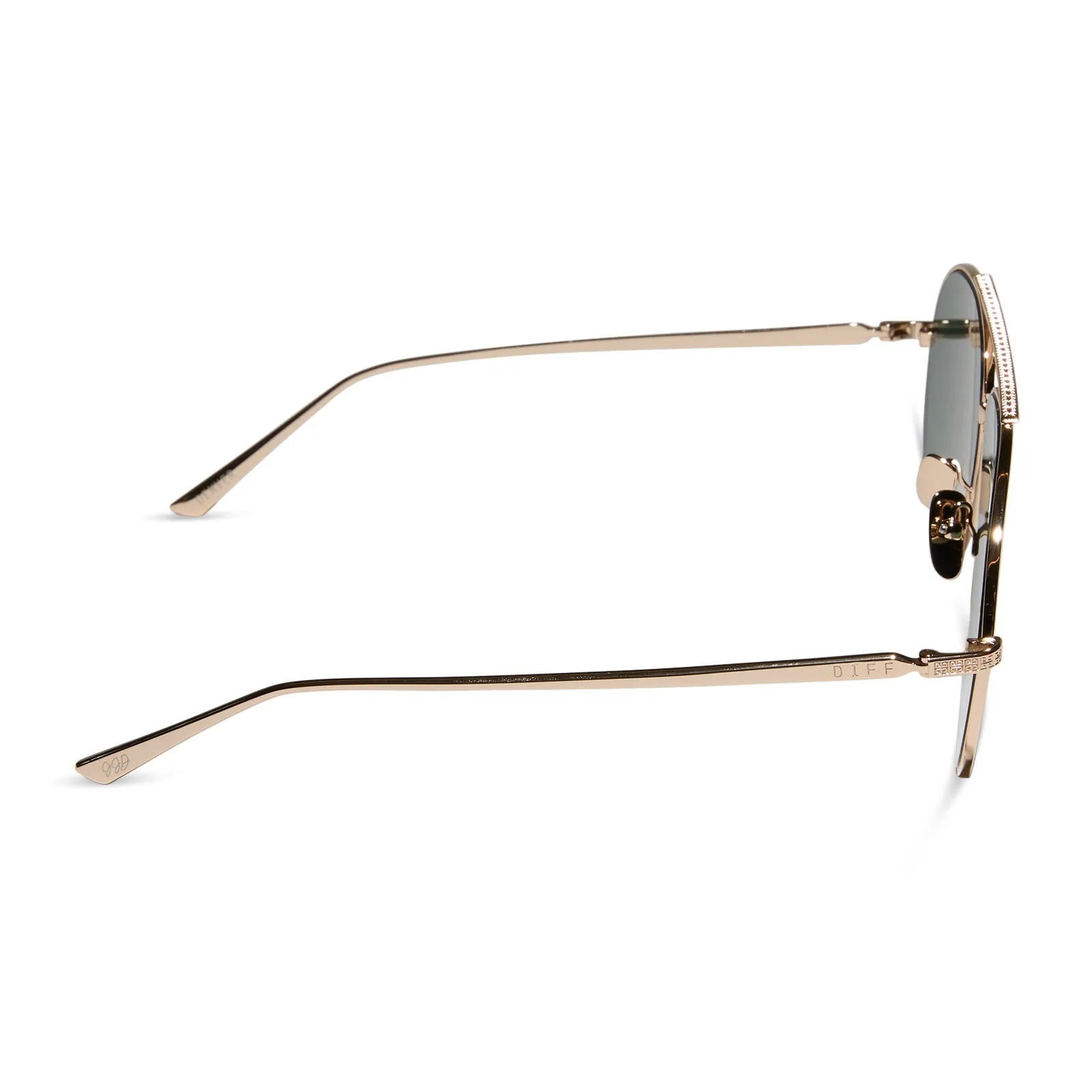 JESSIE JAMES DECKER - DENVER + GOLD + G15 SUNGLASSES sold by Diff Eyewear product image thumbnail 3