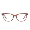 JADE - FESTIVE CHESTNUT + BLUE LIGHT GLASSES sold by Diff Eyewear
