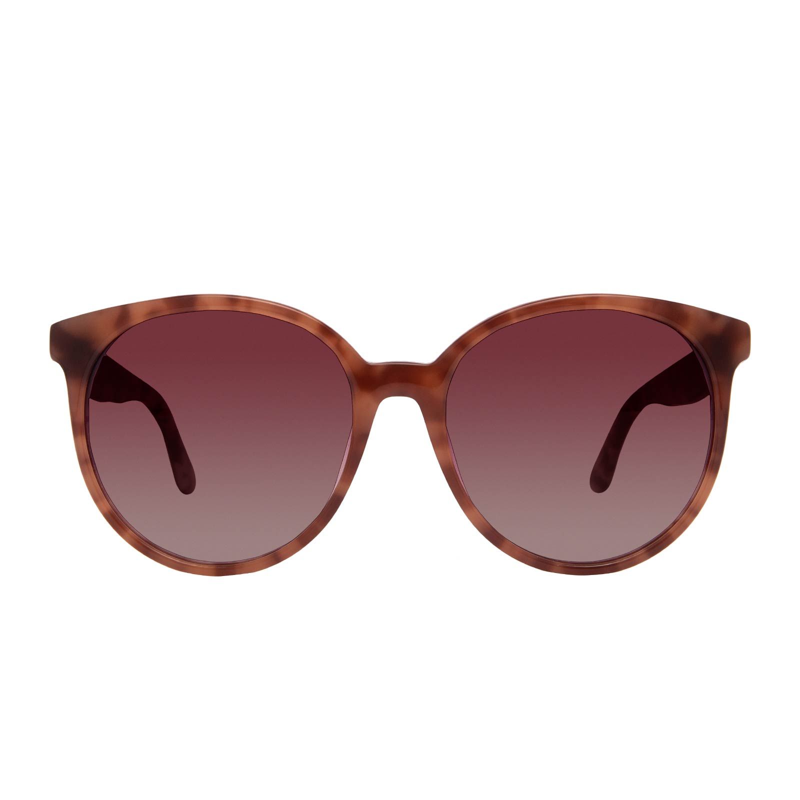 COSMO - PLUM TORTOISE + WINE GRADIENT SUNGLASSES sold by Diff Eyewear