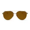 DASH XS - COPPER METAL + BROWN GOLD FLASH + POLARIZED SUNGLASSES sold by Diff Eyewear