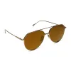 DASH XS - COPPER METAL + BROWN GOLD FLASH + POLARIZED SUNGLASSES sold by Diff Eyewear
