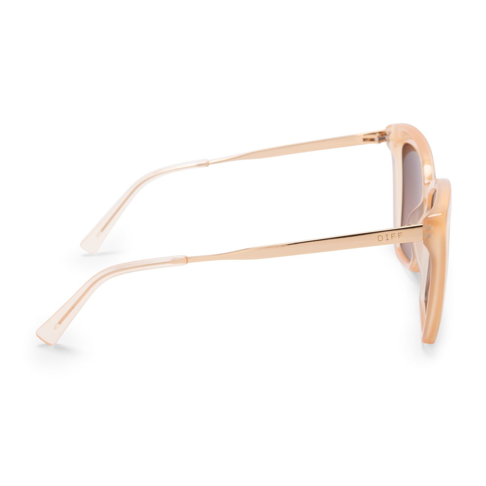 BECKY IV - MELON CRUSH + BROWN GRADIENT SUNGLASSES sold by Diff Eyewear product image thumbnail 3