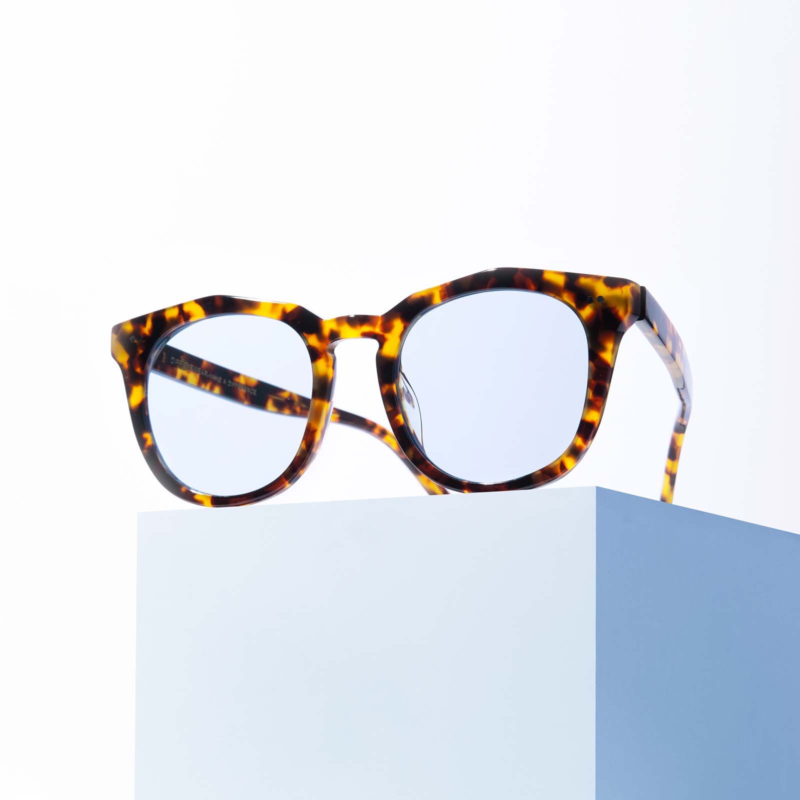 WESTON - AMBER TORTOISE + BLUE BLUE LIGHT TECHNOLOGY GLASSES sold by Diff Eyewear product image thumbnail 7