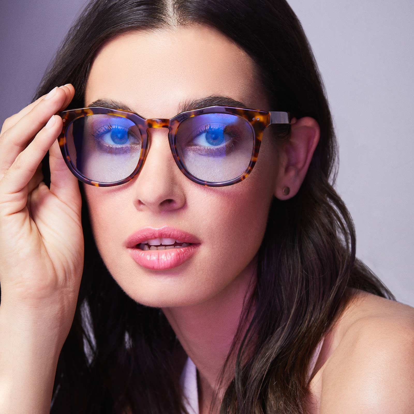 WESTON - AMBER TORTOISE + BLUE BLUE LIGHT TECHNOLOGY GLASSES sold by Diff Eyewear product image thumbnail 5