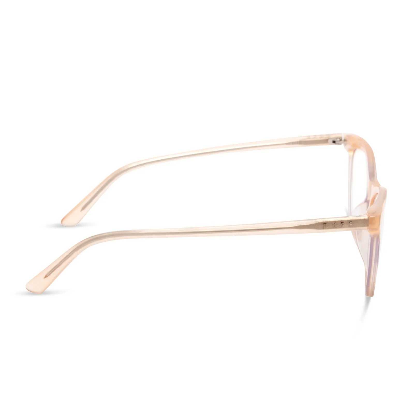 JADE - MELON CRUSH + BLUE LIGHT TECHNOLOGY GLASSES sold by Diff Eyewear product image thumbnail 4