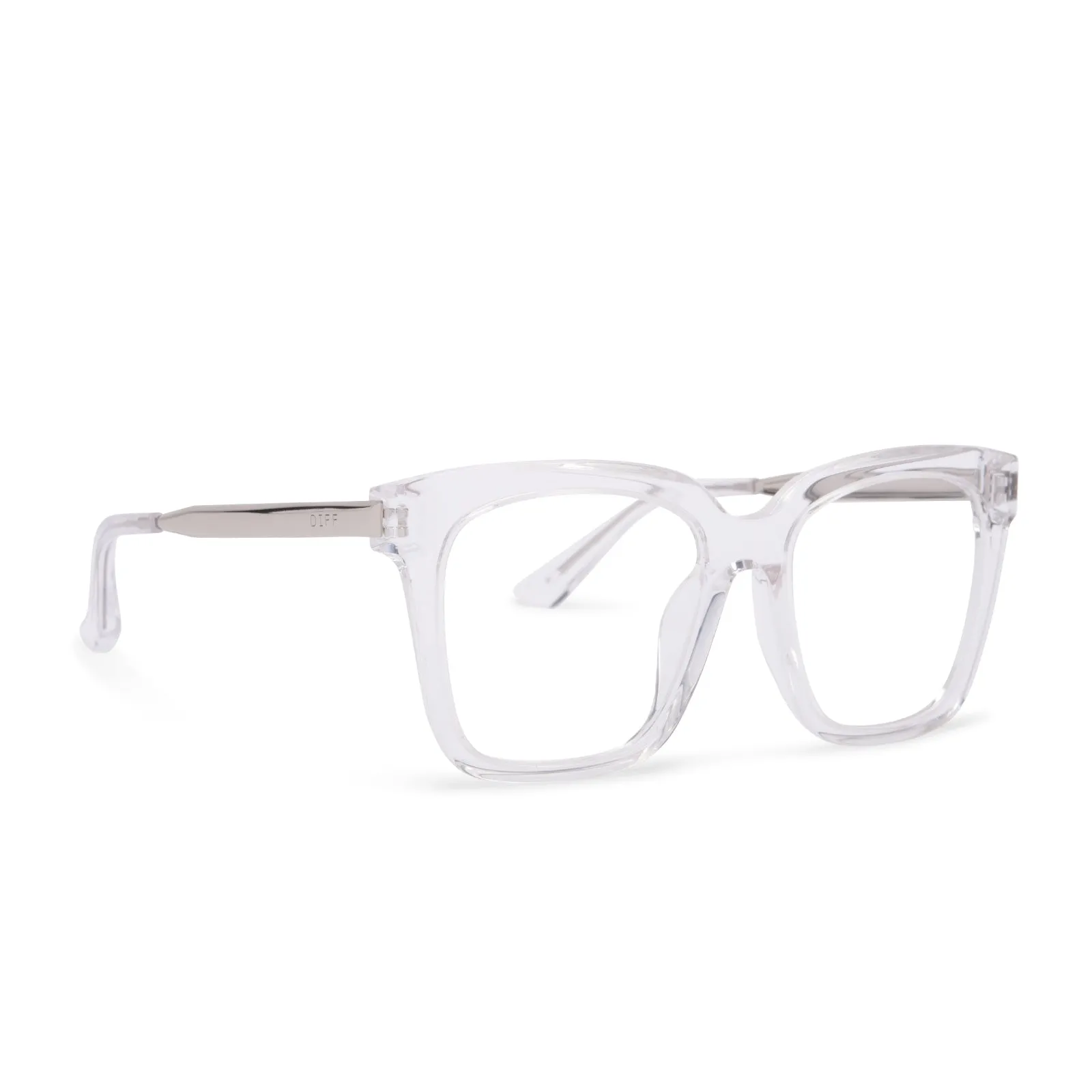 BELLA - CLEAR CRYSTAL + BLUE LIGHT TECHNOLOGY GLASSES sold by Diff Eyewear product image thumbnail 2