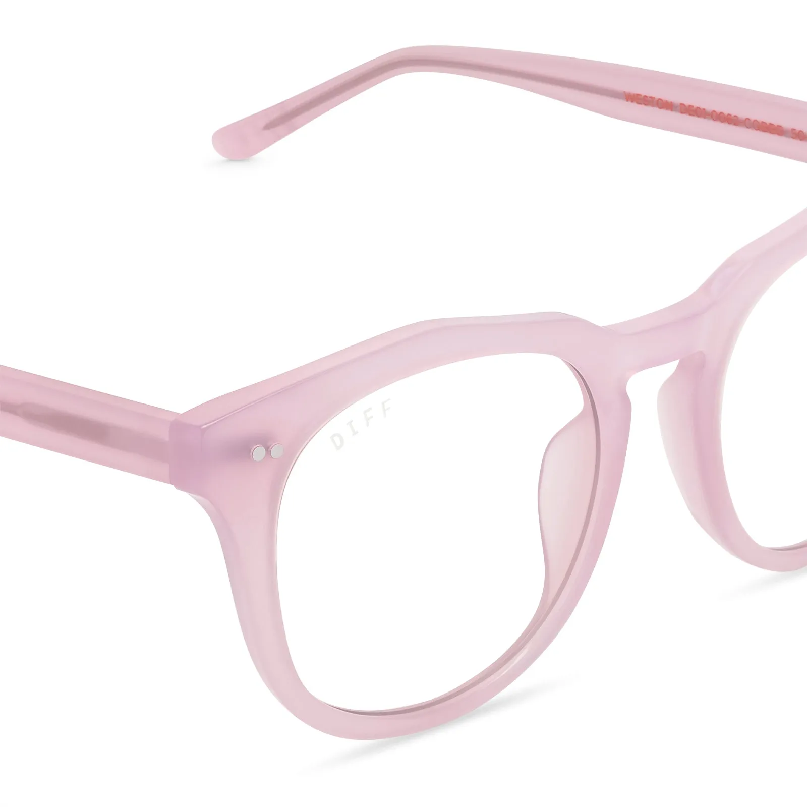 WESTON - COQUILLE + PRESCRIPTION GLASSES sold by Diff Eyewear product image thumbnail 3