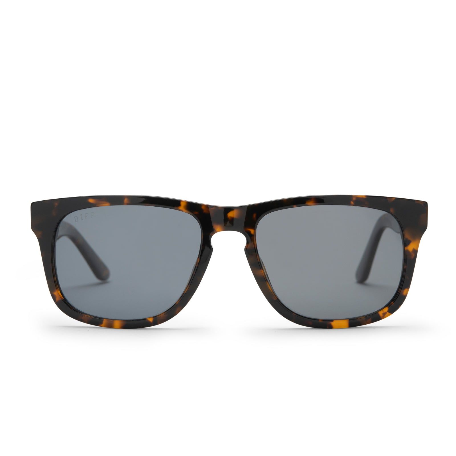 RILEY - SHADOW TORTOISE + GREY POLARIZED SUNGLASSES sold by Diff Eyewear
