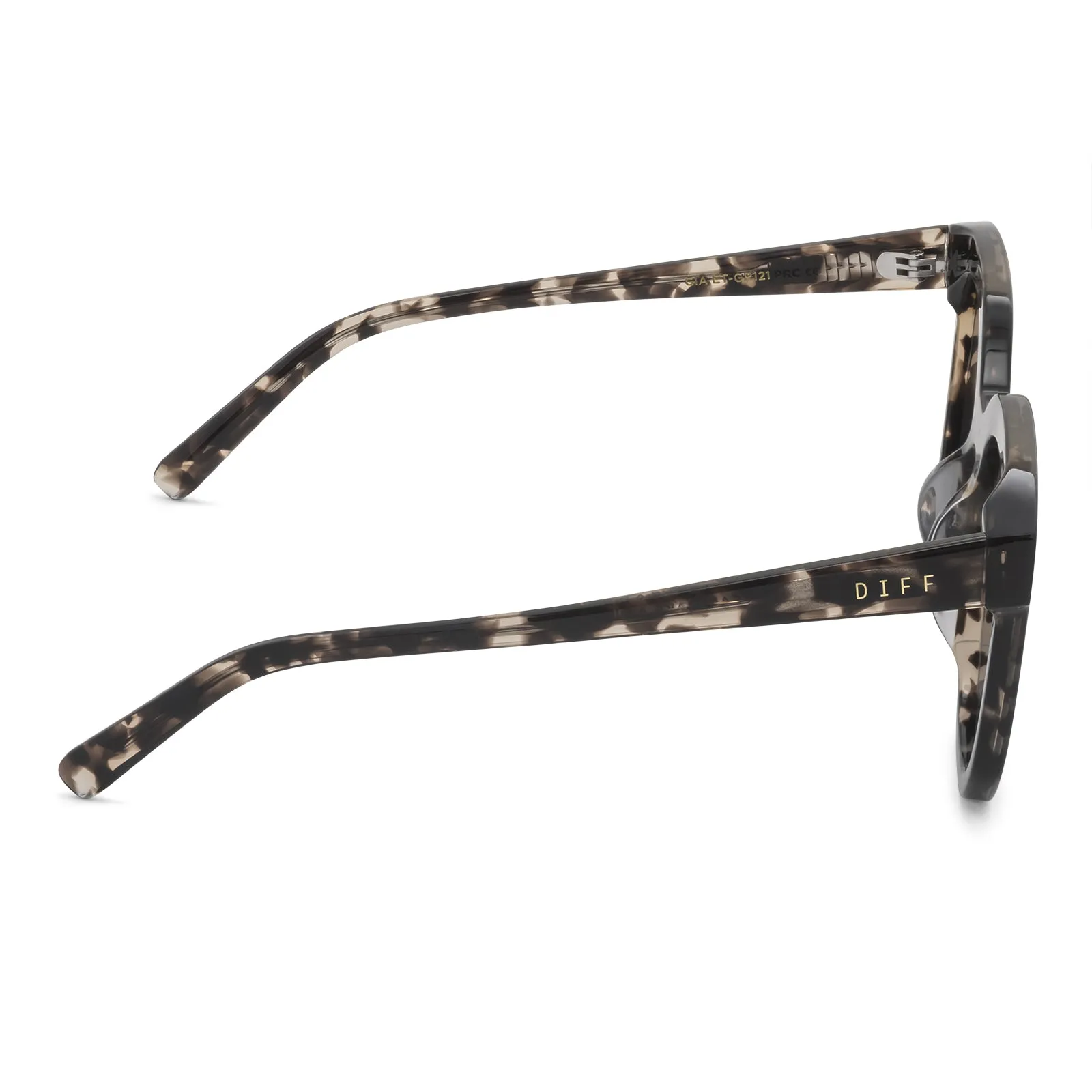 GIA - ESPRESSO TORTOISE + GREY SUNGLASSES sold by Diff Eyewear product image thumbnail 4