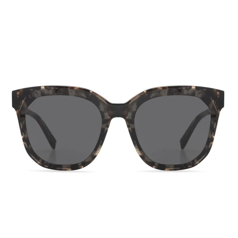 GIA - ESPRESSO TORTOISE + GREY SUNGLASSES sold by Diff Eyewear