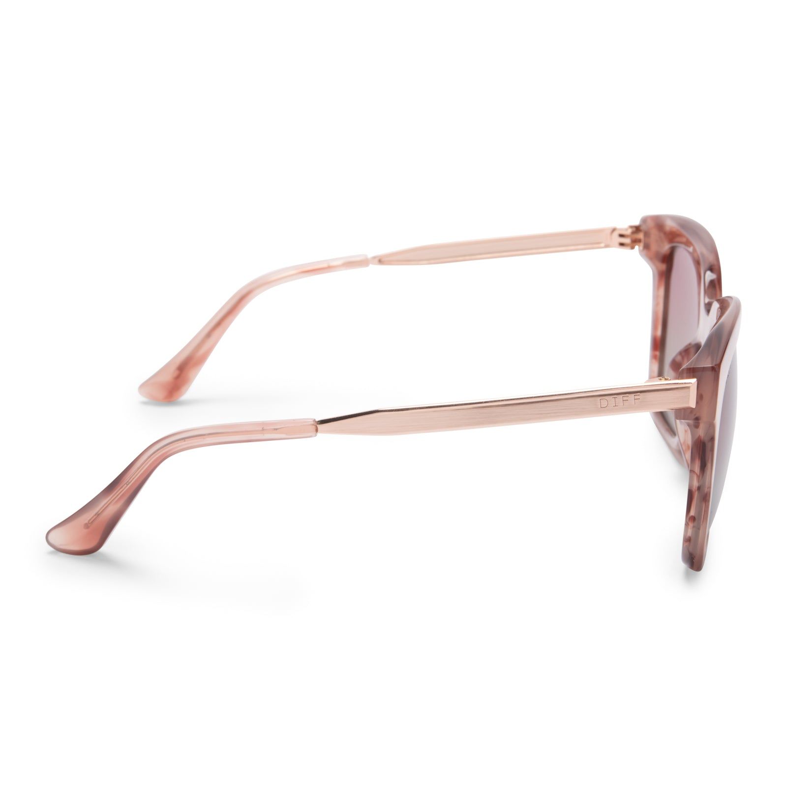 BELLA - CASSIS + WINE GRADIENT POLARIZED SUNGLASSES sold by Diff Eyewear product image thumbnail 3