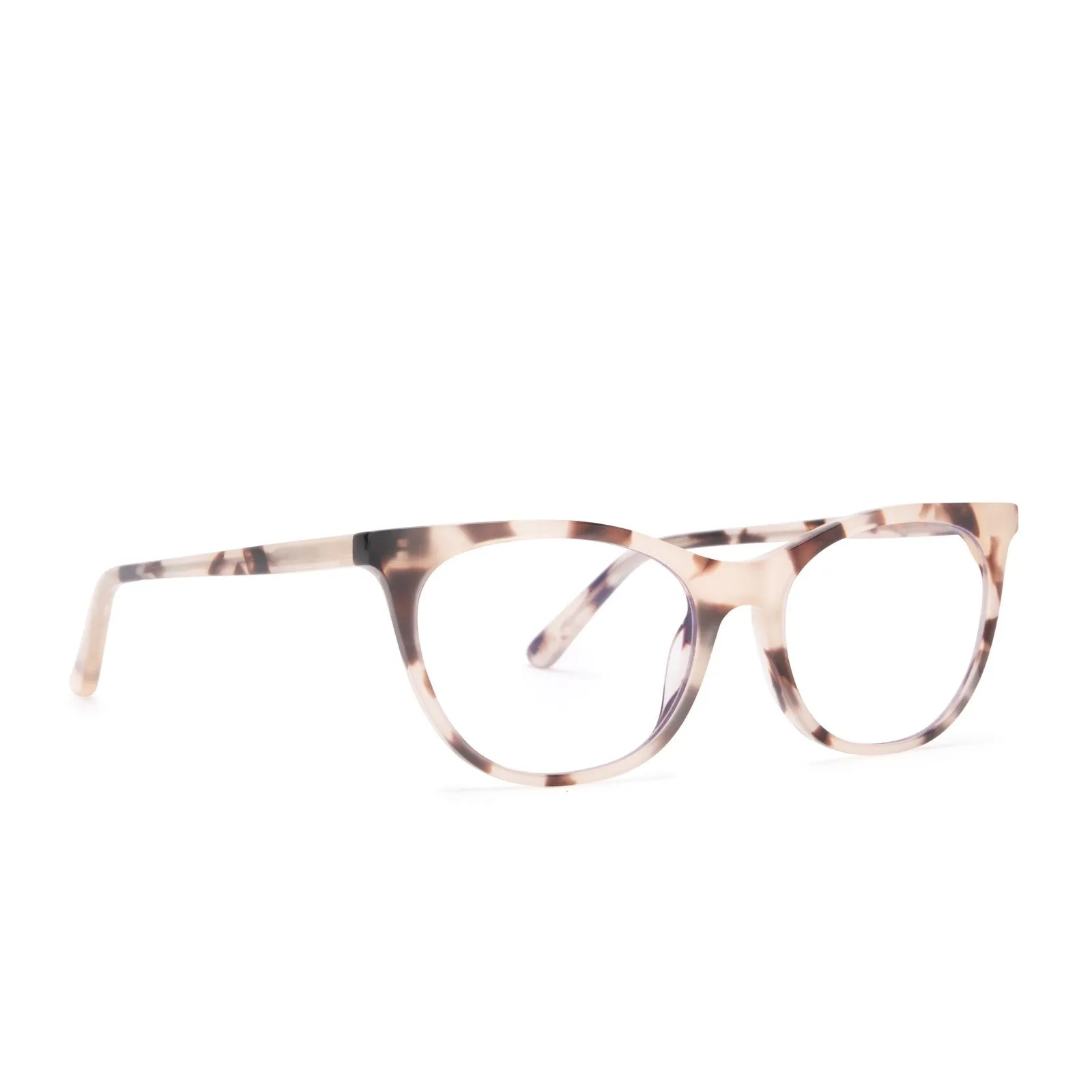 JADE - CREAM TORTOISE + BLUE LIGHT TECHNOLOGY GLASSES sold by Diff Eyewear product image thumbnail 2