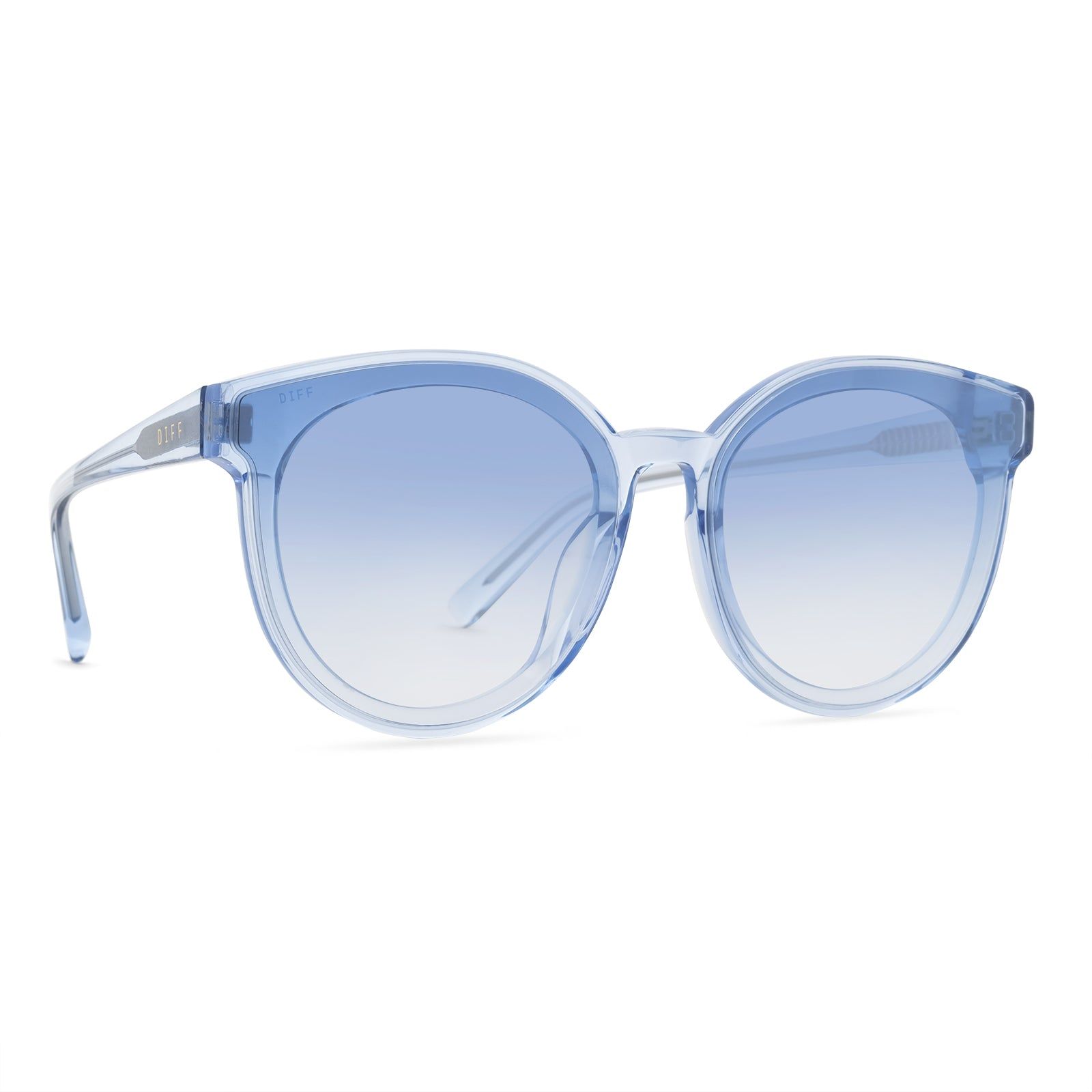 GEMMA - COLOMBIA BLUE CRYSTAL + AEGEAN BLUE GRADIENT SUNGLASSES sold by Diff Eyewear product image thumbnail 2