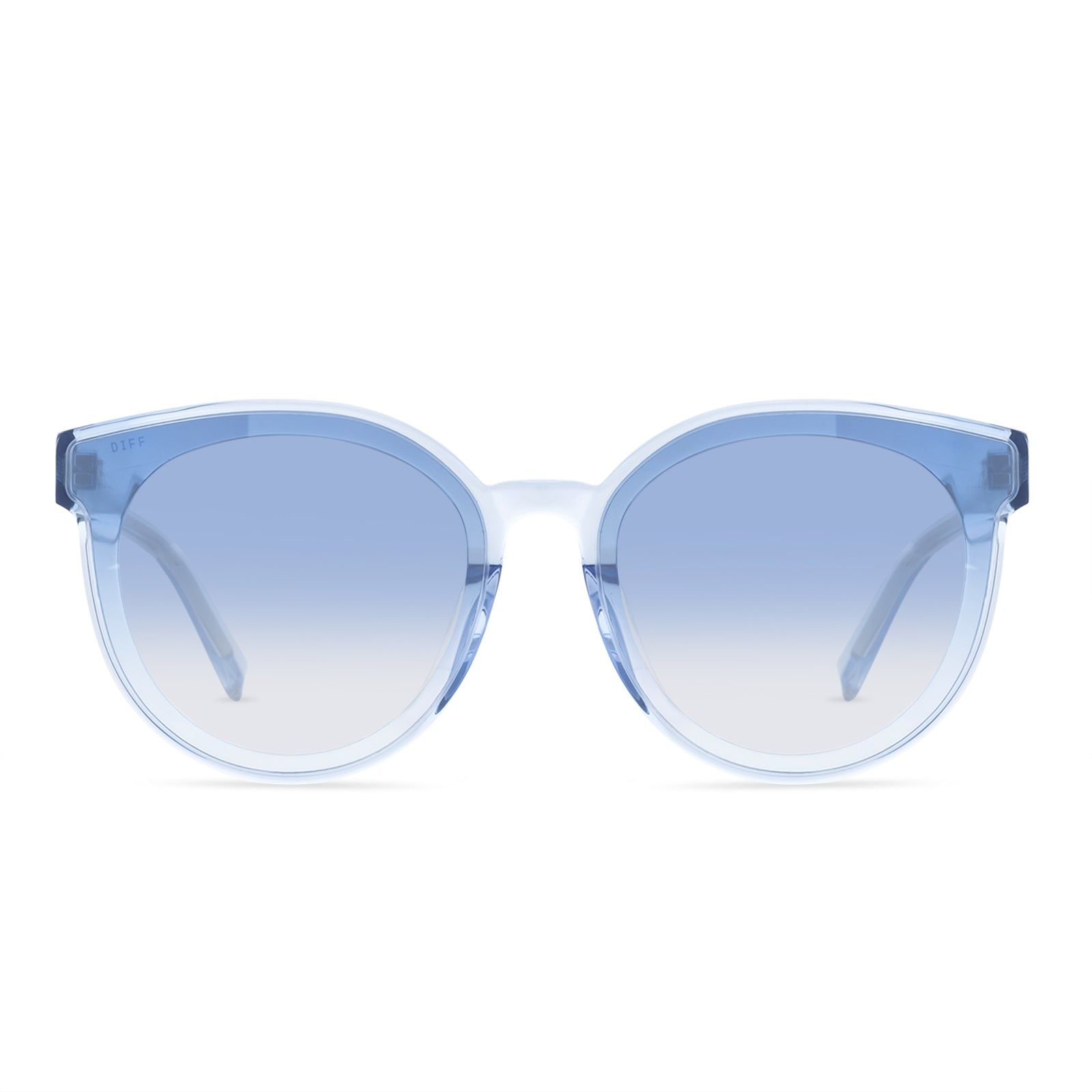GEMMA - COLOMBIA BLUE CRYSTAL + AEGEAN BLUE GRADIENT SUNGLASSES sold by Diff Eyewear