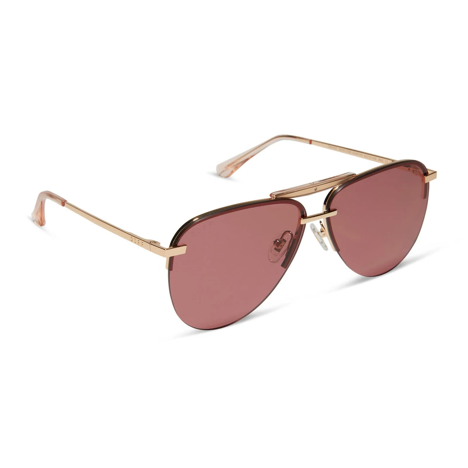 TAHOE - GOLD + MAUVE SUNGLASSES sold by Diff Eyewear product image thumbnail 2