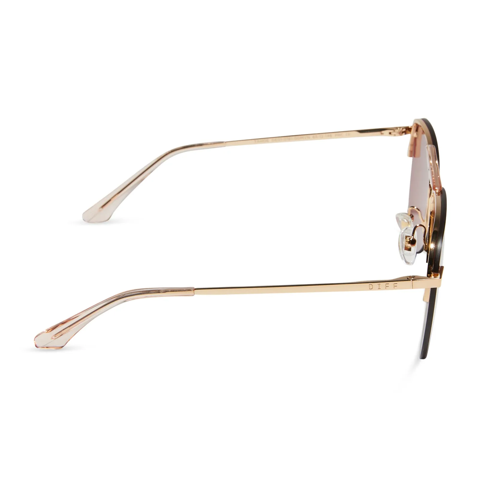 TAHOE - GOLD + MAUVE SUNGLASSES sold by Diff Eyewear product image thumbnail 3