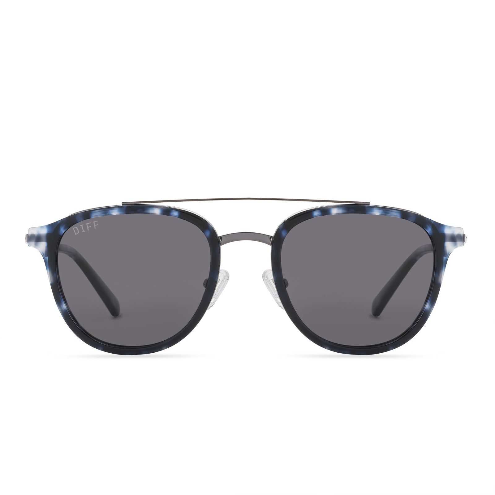 CAMDEN - MIDNIGHT MARBLE + GREY + POLARIZED SUNGLASSES sold by Diff Eyewear