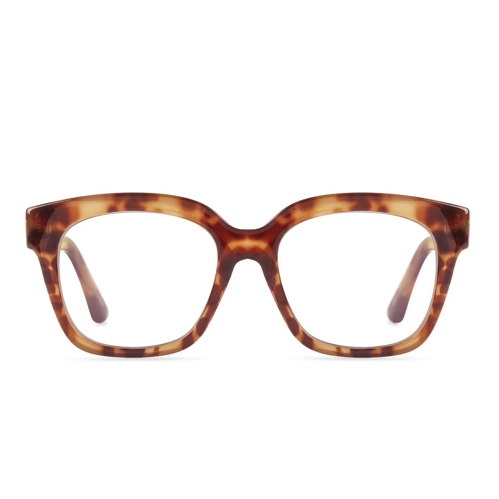 AVA - SOLSTICE TORTOISE + BLUE LIGHT READERS sold by Diff Eyewear