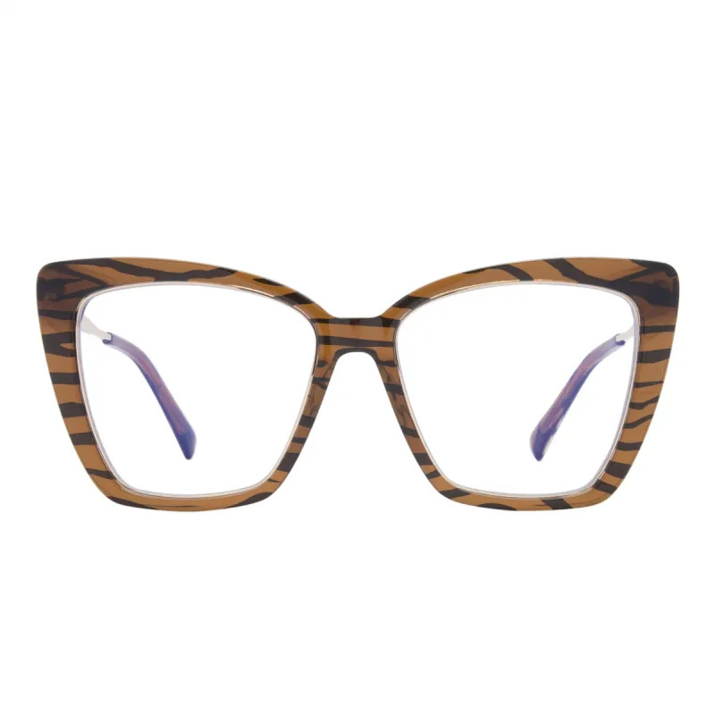 BECKY IV - TIGERS EYE + BLUE LIGHT TECHNOLOGY GLASSES sold by Diff Eyewear