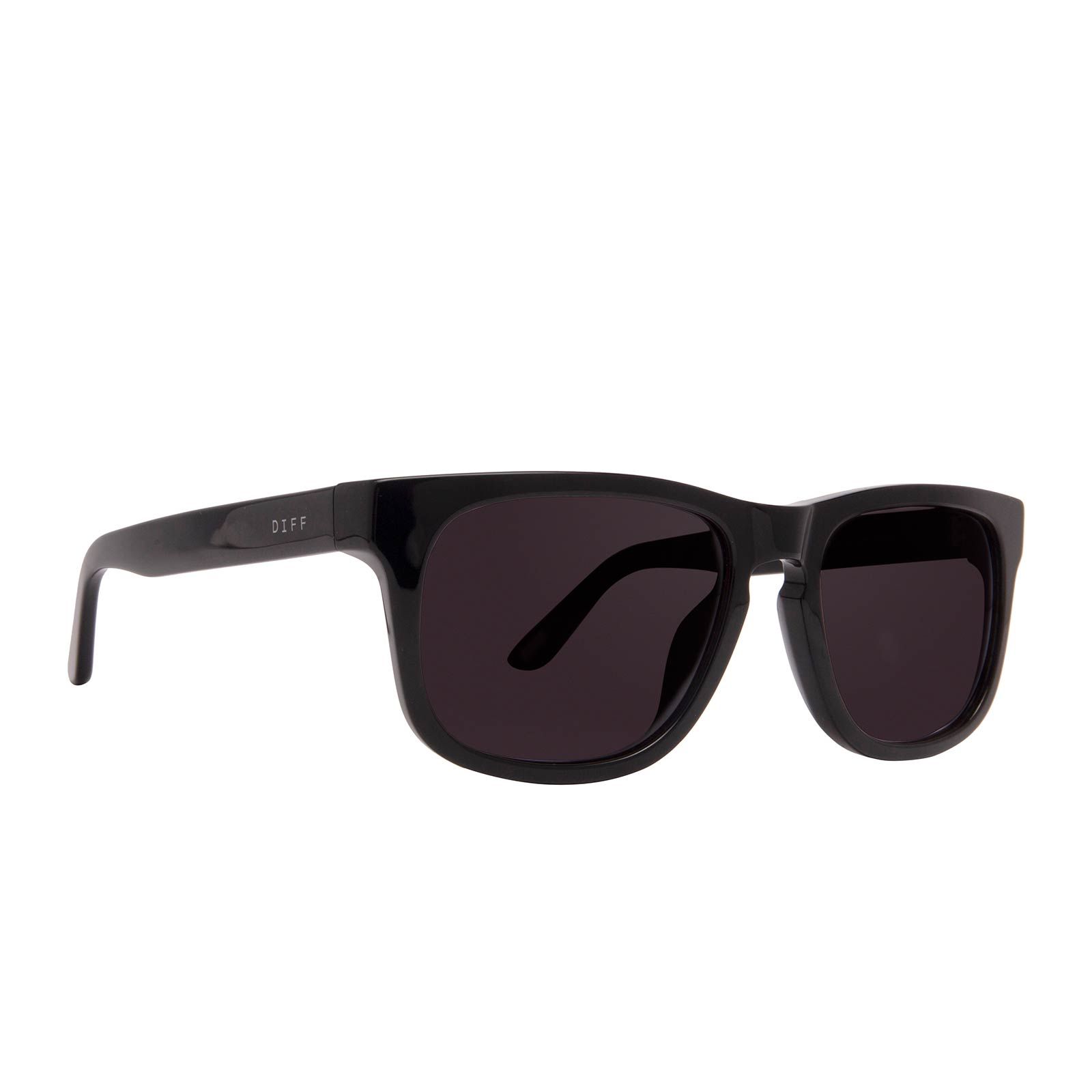 RILEY - BLACK + GREY POLARIZED SUNGLASSES sold by Diff Eyewear product image thumbnail 2
